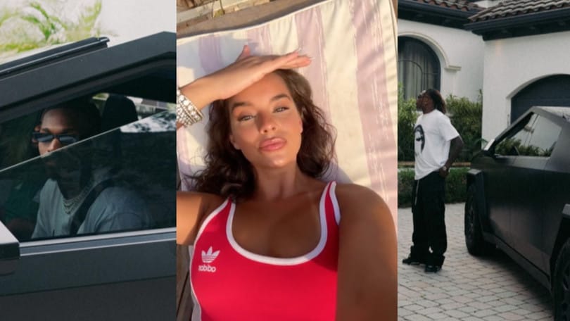 Leao diventerà papà di due gemelli: il regalo è il nuovo Tesla Cybertruck!