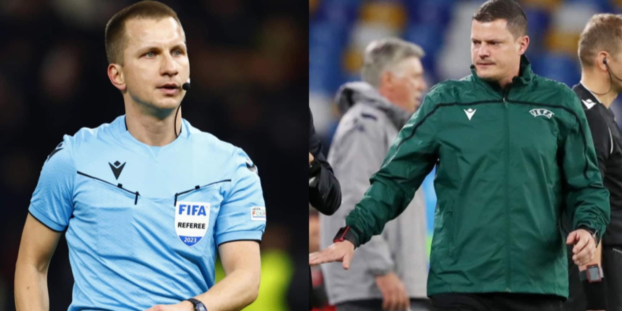 Champions League shock: arbitri ubriachi beccati a rubare un cartello stradale