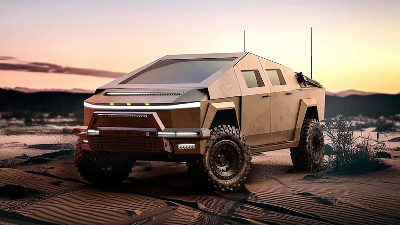 Sting, il Tesla Cybertruck militare "apocalypse ready"