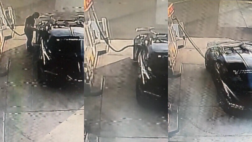 Fa benzina alla Bugatti da quasi 4 milioni ma l’erogatore...