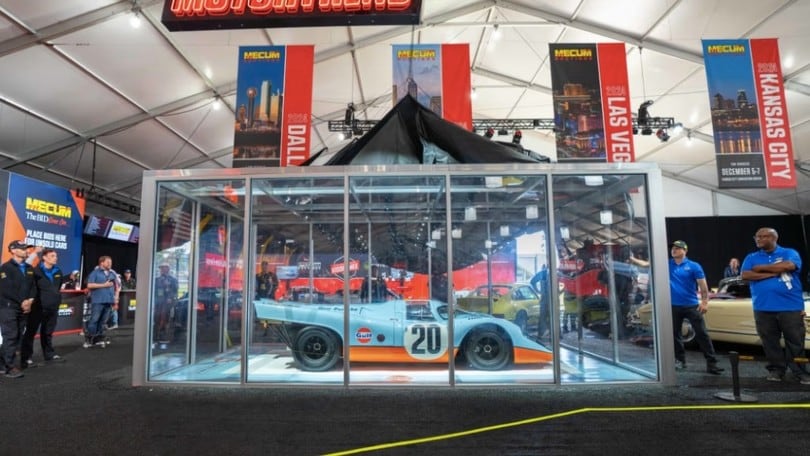Va all'asta la Porsche 917K guidata al cinema da Steve McQueen
