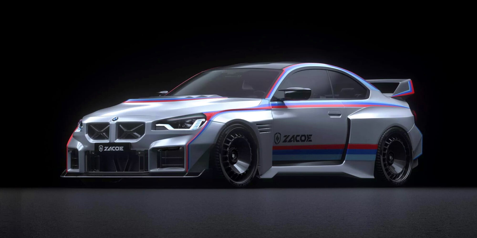 BMW M2 G87, look da M3 E30 grazie al bodykit Zacoe