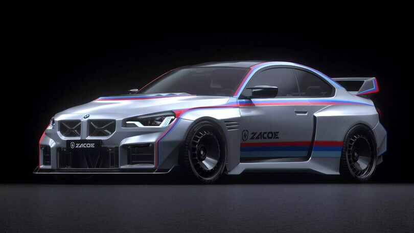 BMW M2 G87, look da M3 E30 grazie al bodykit Zacoe