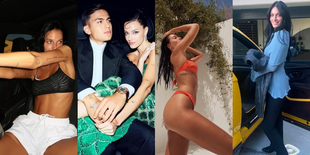 Oriana Sabatini, Lady Dybala super sexy anche in supercar