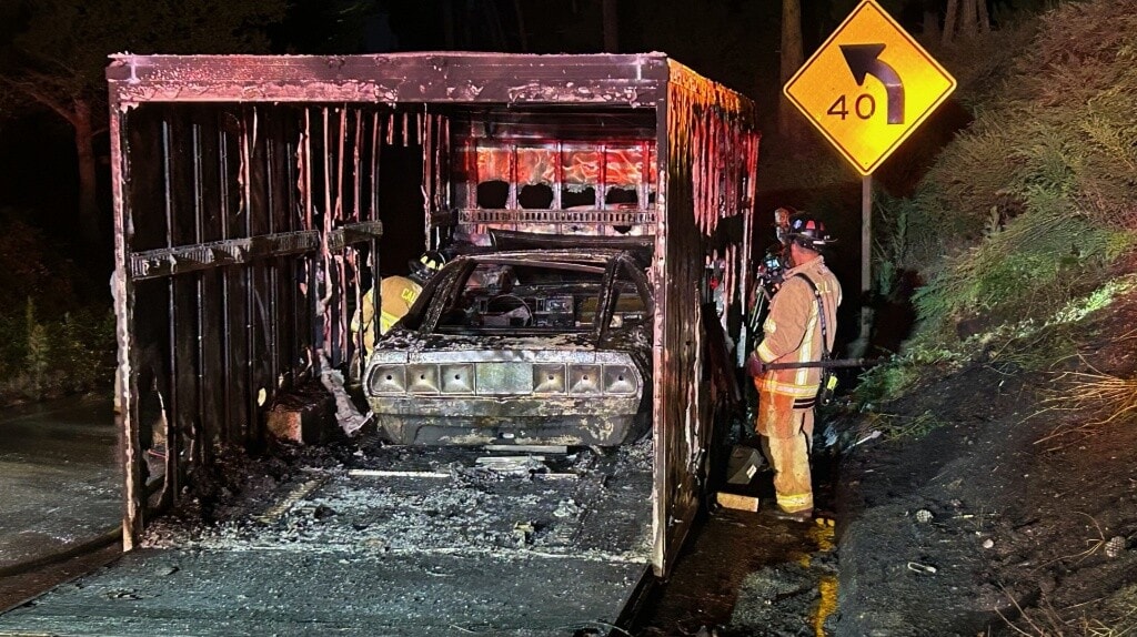 Bruciato l’unico esemplare della Ford Probe I Ghia 1979: valeva 900mila euro