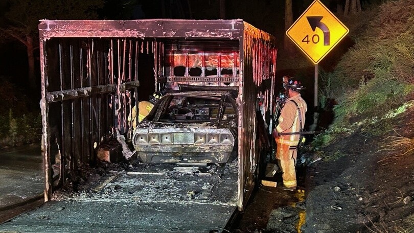 Bruciato l’unico esemplare della Ford Probe I Ghia 1979: valeva 900mila euro