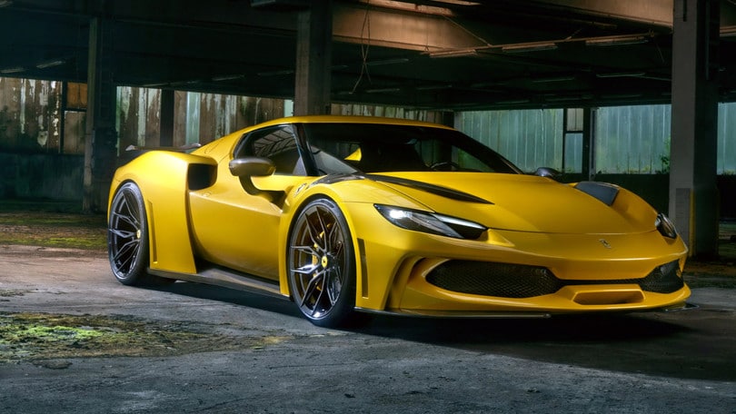 Ferrari 296 GTB Novitec N-Largo, edizione limitata da 868 cv