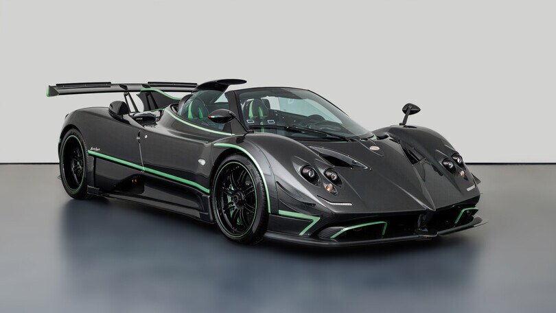 Pagani Zonda 760 Roadster Diamante Verde, la one-off in vendita