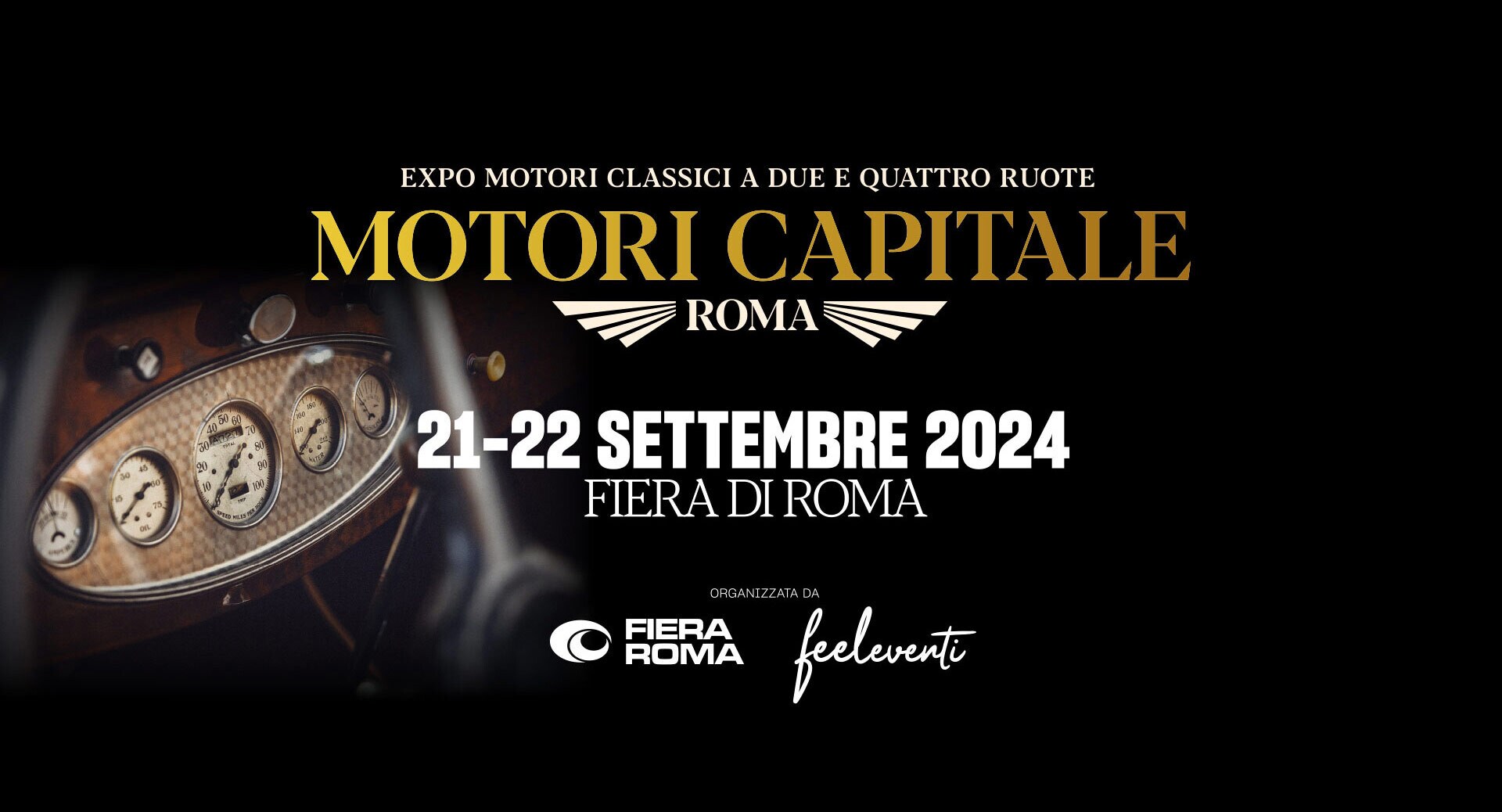 Motori Capitale, il motorismo storico in scena a Roma il 21 e 22 settembre