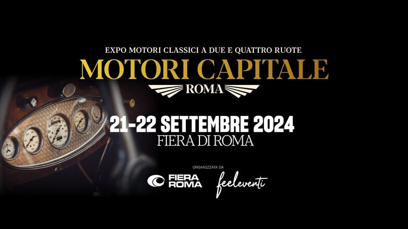 Motori Capitale, il motorismo storico in scena a Roma il 21 e 22 settembre
