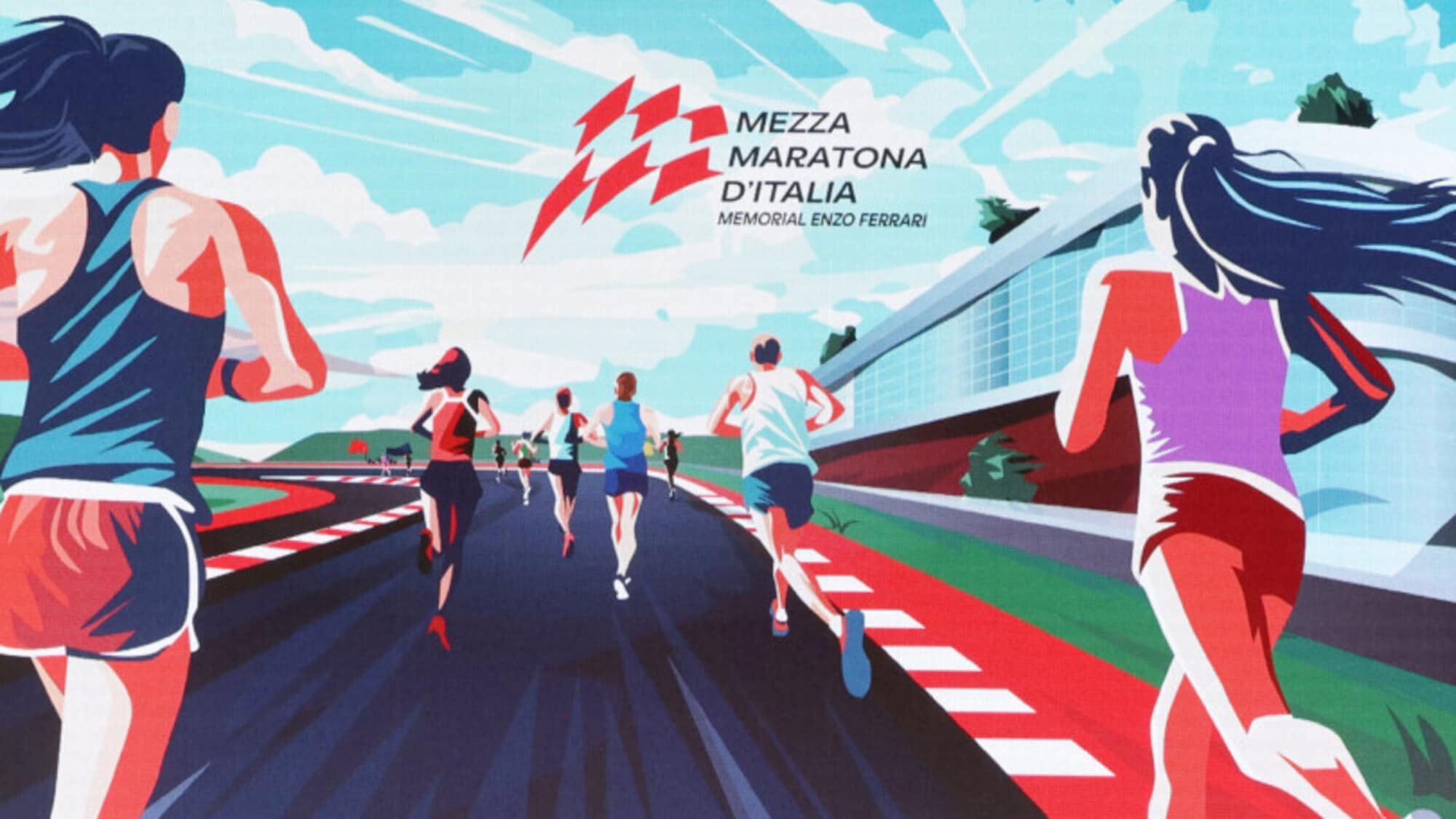 Ferrari e i suoi luoghi storici protagonisti della Mezza Maratona d'Italia