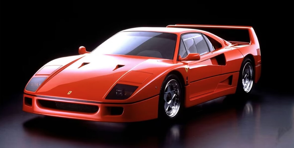 Miliardario dimentica per 10 anni di avere una Ferrari F40