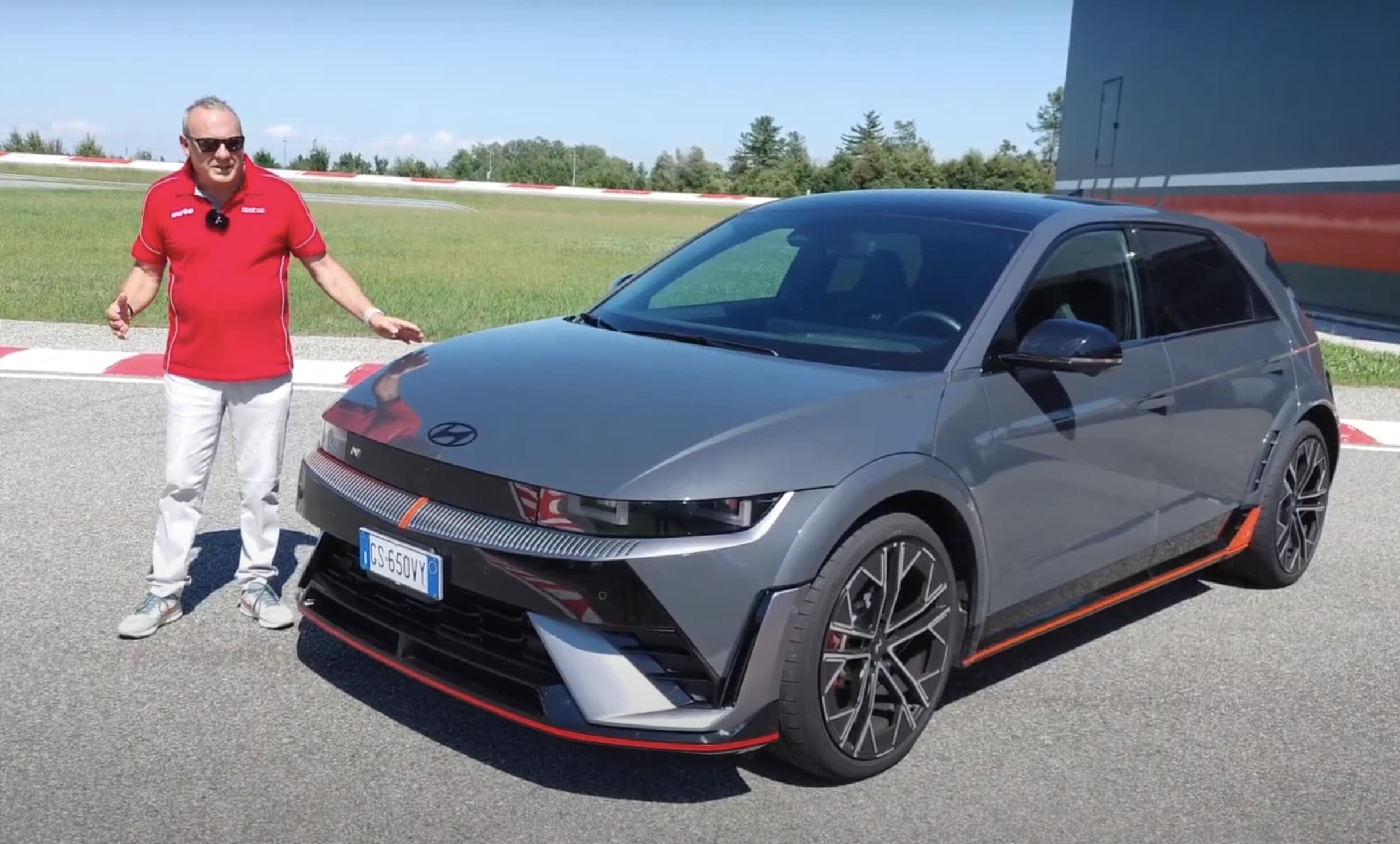 Hyundai Ioniq 5 N, hotlap al Balocco