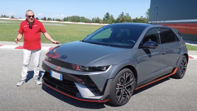 Hyundai Ioniq 5 N, hotlap al Balocco