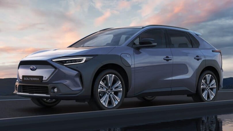 Subaru Solterra 2025, sconto di 10.000 euro per l'elettrica