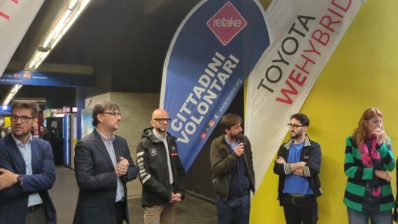 Aria a Colori a Roma: Toyota inaugura a Roma il murale Transmission