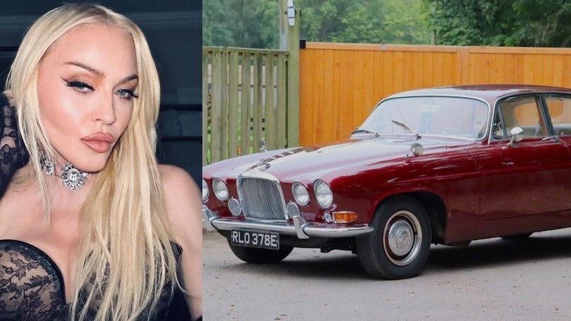 All'asta la Jaguar appartenuta a Madonna: è un'auto rarissima