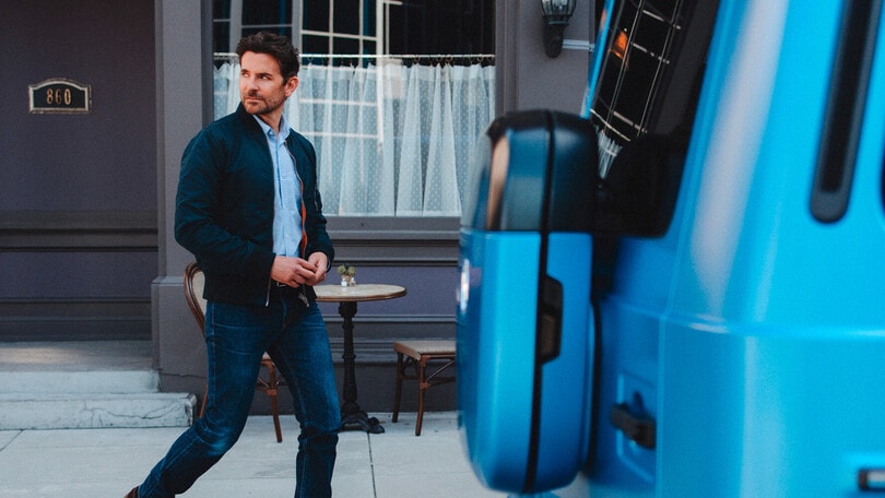Mercedes Classe G elettrica, lancio da Hollywood con Bradley Cooper