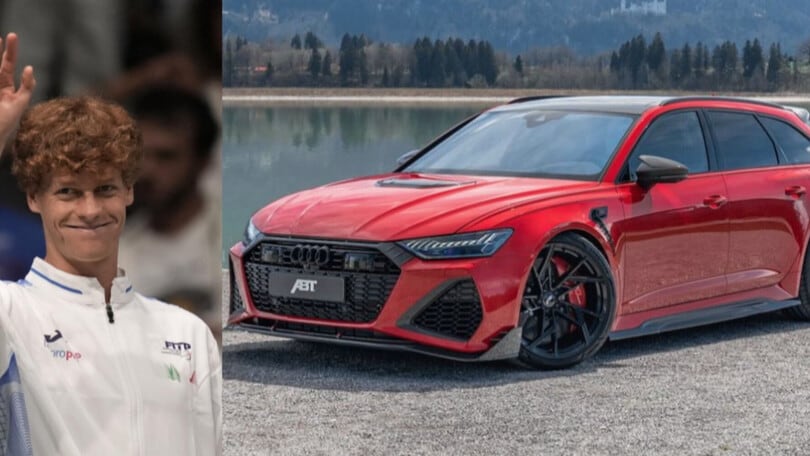 Sinner, che colpo: arriva alla Coppa Davis su un'Audi da 250mila euro