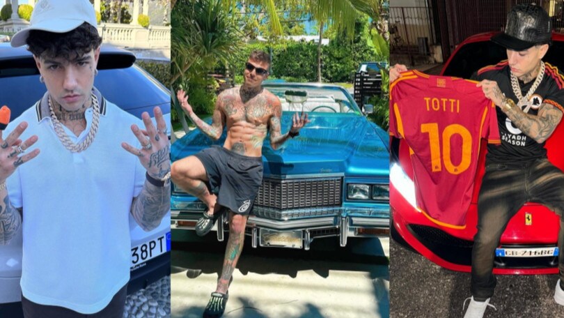 Tony Effe, dal dissing con Fedez alle supercar esageratissime (con le sue follie al volante)