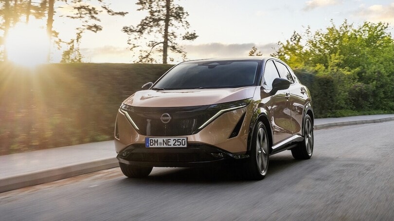Nissan Ariya, prezzo giù di 11 mila euro con gli incentivi