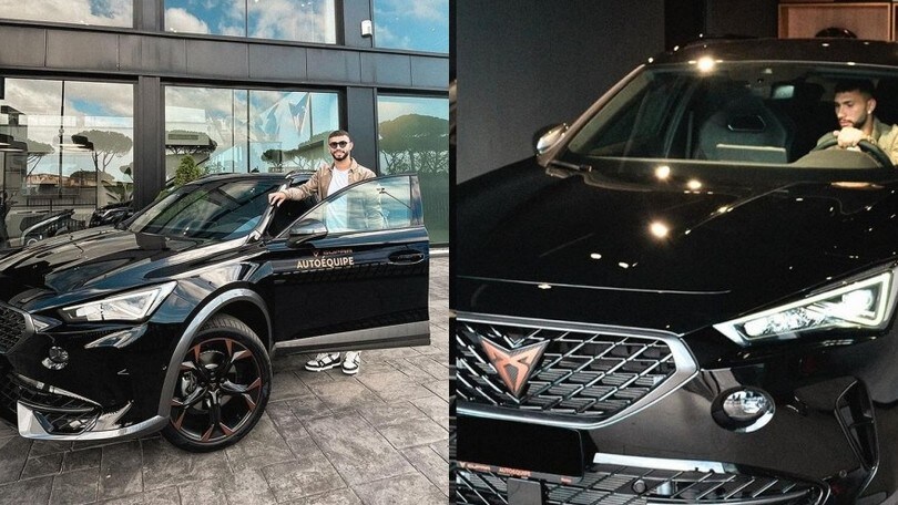 Castellanos sfreccia con la sua Cupra da 333 CV e aspetta la sua Lazio