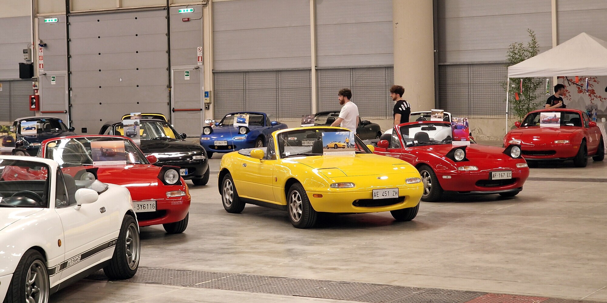 Motori Capitale 2024, 35 Mazda MX-5 per i 35 anni