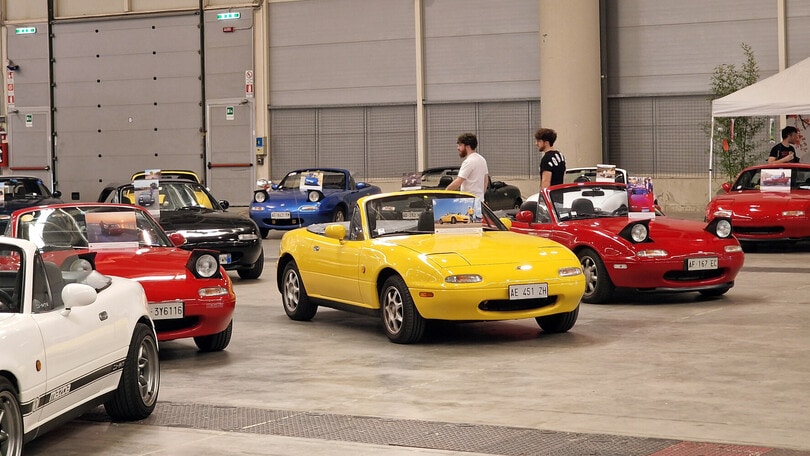 Motori Capitale 2024, 35 Mazda MX-5 per i 35 anni