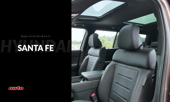 Nuova Hyundaiy Santa Fe, a prova di spazio