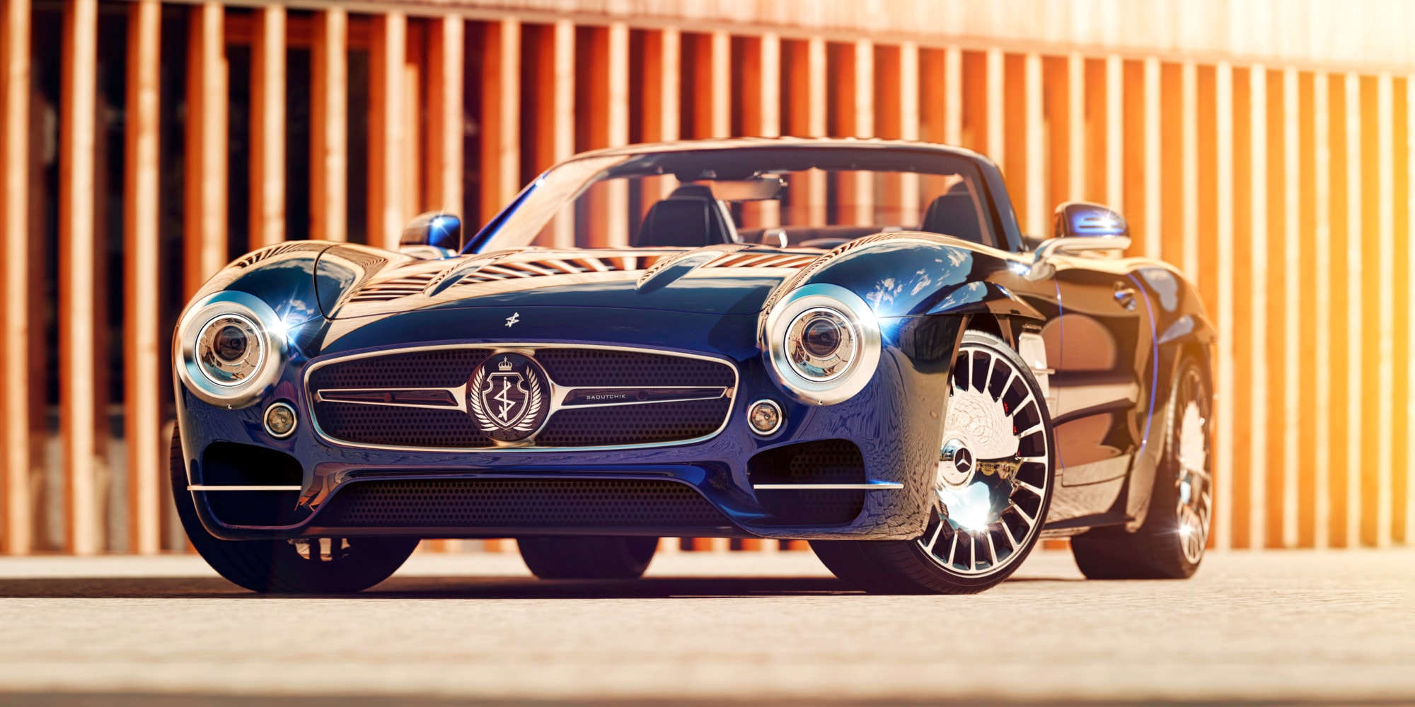 Saoutchik 300 GTC, spettacolare omaggio alla Mercedes 300 SL