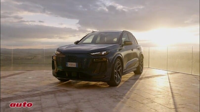 Audi Q6 e-tron, la prova