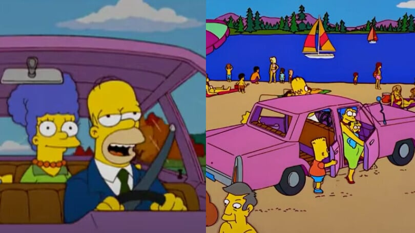 Simpson, 33 anni fa il primo episodio in Italia: svelato il mistero sull'auto di Homer e Marge