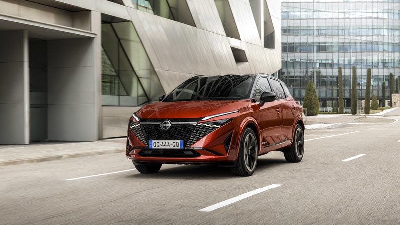 Nissan Qashqai: l'ibrida “a corrente”