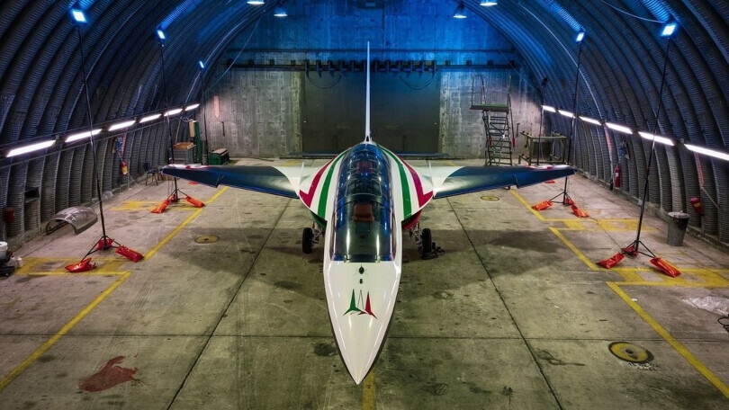 Pininfarina firma la livrea del nuovo velivolo delle Frecce Tricolori