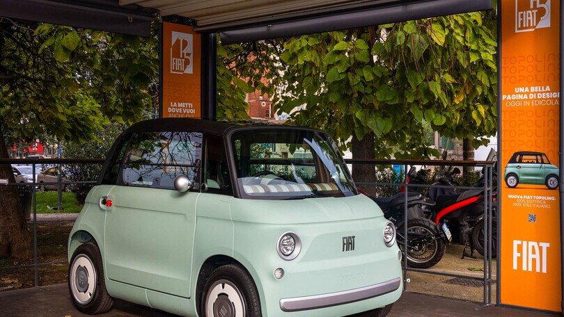 Fiat Topolino in edicola, l'iniziativa a Milano