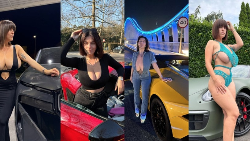 Chi è l'esplosiva Mady Gio di OnlyFans che girava con auto extralusso