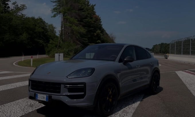 Porsche Cayenne Turbo, hotlap al Balocco