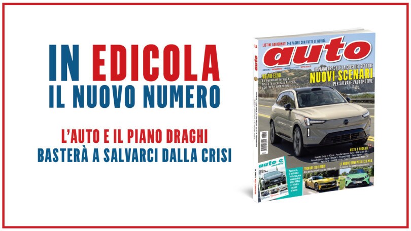 Il nuovo numero di Auto è in edicola! Attualità, anteprime, test e non solo