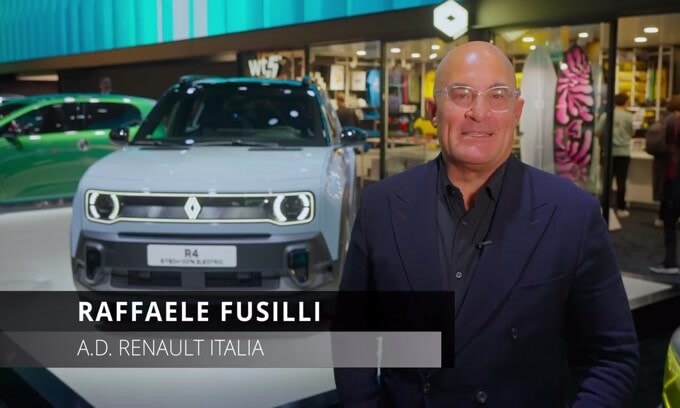 Raffaele Fusili presenta i "3 nuovi moschettieri Renault"
