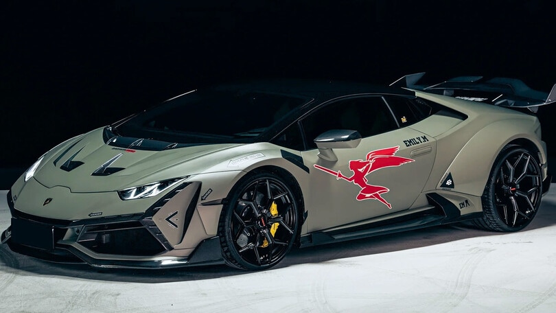 Lamborghini Huracan Evo, look da STO con bodykit DarwinPro