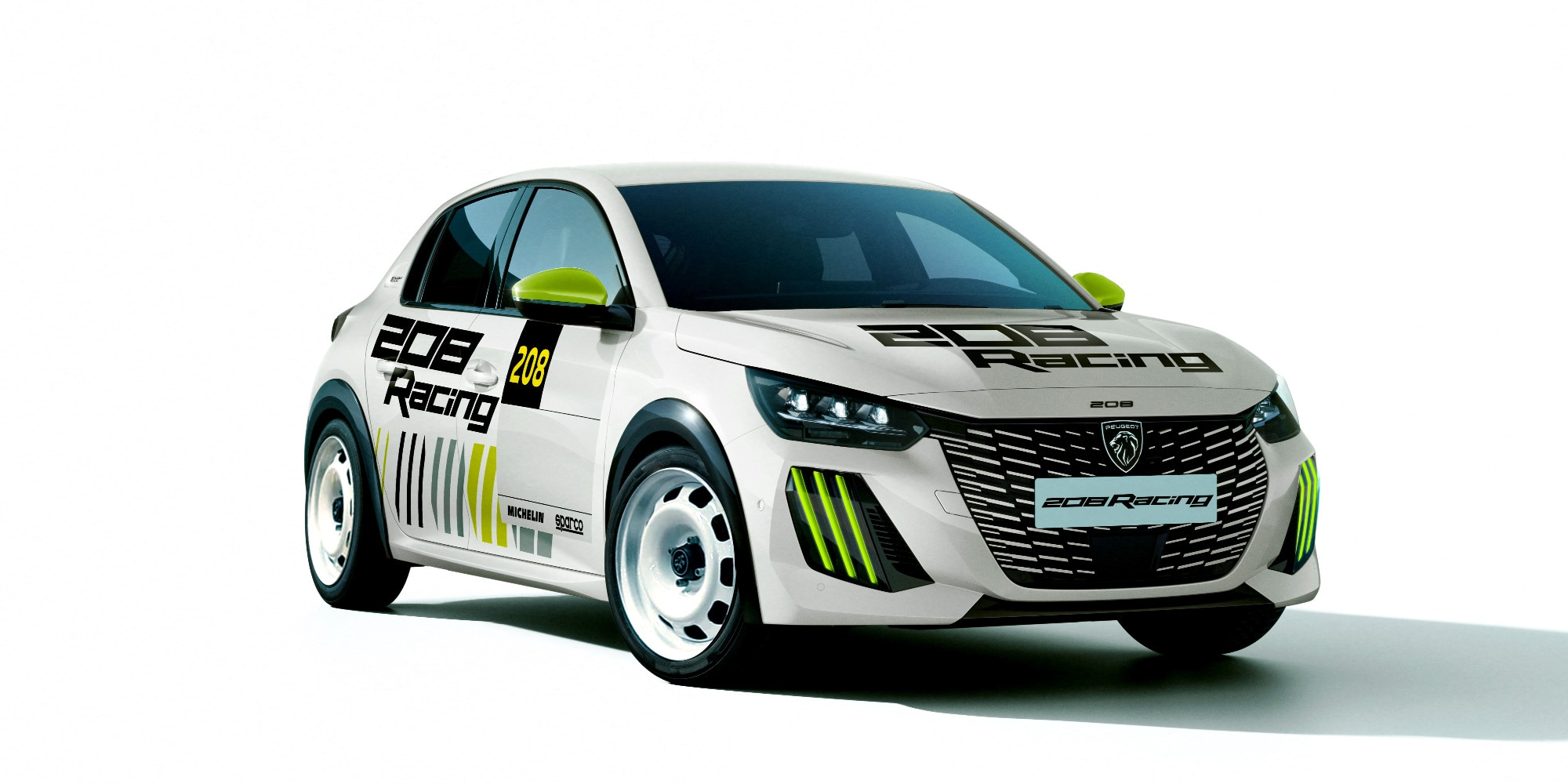 Peugeot 208 Racing, auto da rally targata