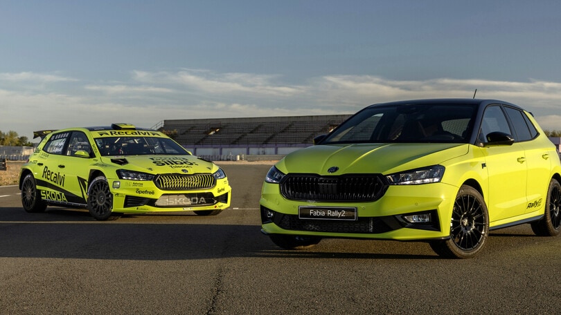 Škoda Fabia Rally2, edizione limitata per la Spagna