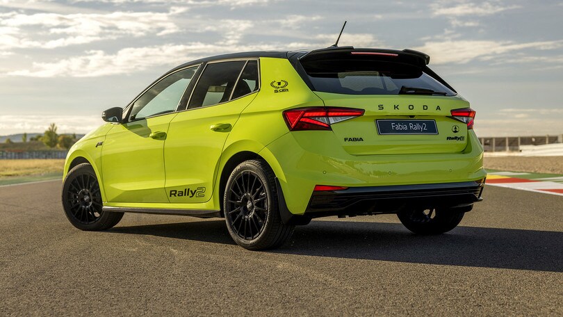 Škoda Fabia Rally2 in edizione limitata, le foto
