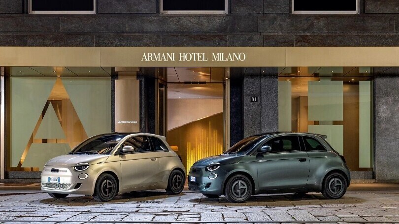 Fiat, l'elettrico che ha stile: ecco la 500e Giorgio Armani Collector’s Edition