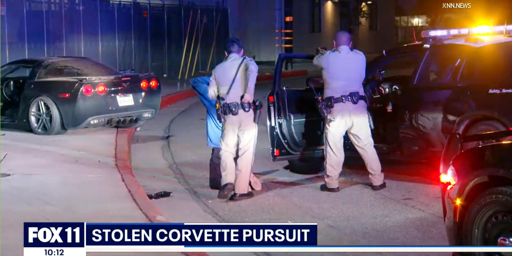 Ruba Corvette e scappa: inseguimento da film a 160 Km/h per un 15enne