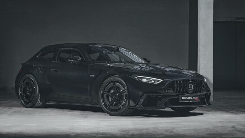 Brabus Rocket GTS, esagerata idea di SL Shooting Brake PHEV