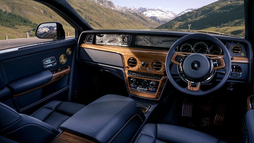 Phantom Goldfinger, one-off con elementi in oro massiccio