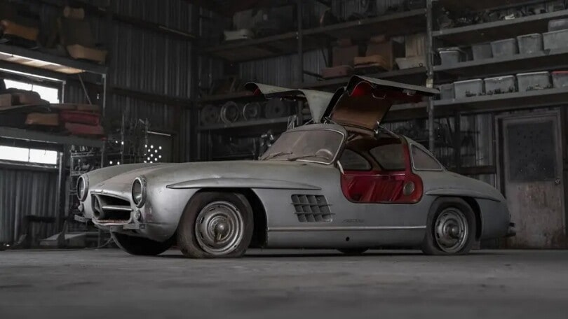 All'asta una delle auto più interessanti del dopoguerra: è 300 SL Gullwing
