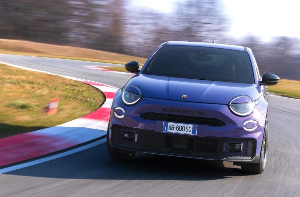 Abarth 600, la prova