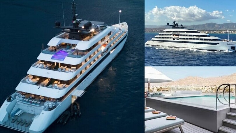 Arriva in Italia lo yacht gigante per gli uomini più ricchi del mondo